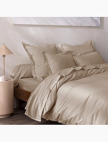 Parure de draps - Coton Pur - 100% Percale de coton peigné