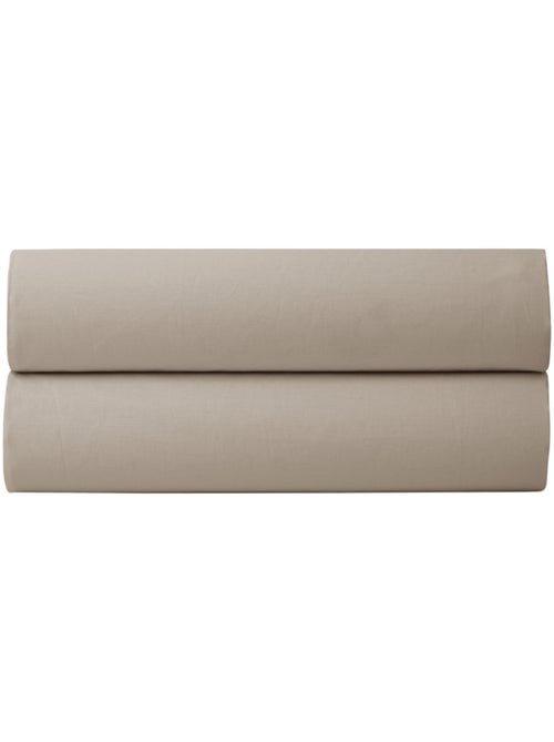 Parure de draps - Coton Pur - 100% Percale de coton peigné - Kiabi Parure de draps - Coton Pur - 100% Percale de coton peigné - Kiabi
