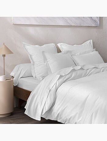 Parure de draps - Coton Pur - 100% Percale de coton peigné