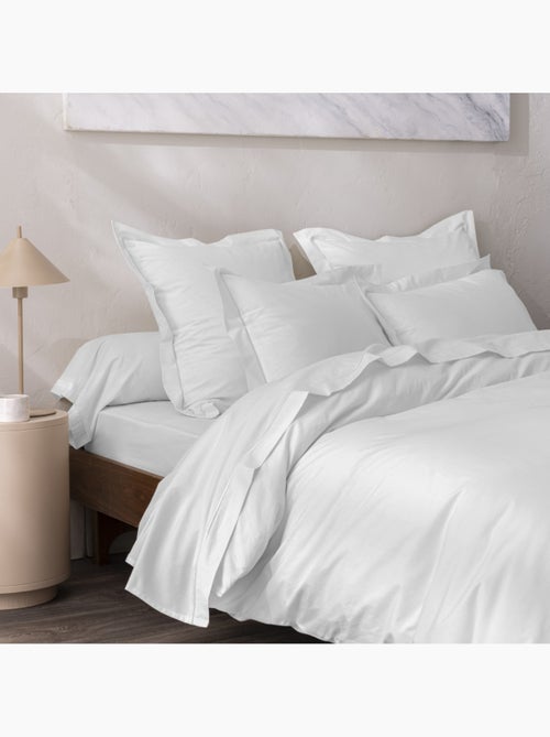 Parure de draps - Coton Pur - 100% Percale de coton peigné - Kiabi Parure de draps - Coton Pur - 100% Percale de coton peigné - Kiabi