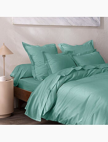 Parure de draps - Coton Pur - 100% Percale de coton peigné
