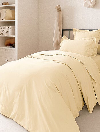 Parure de draps - Coton Pur - 100% Percale de coton peigné