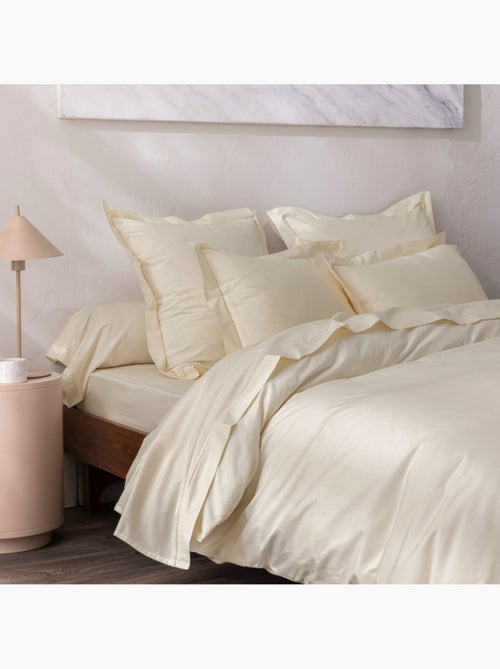 Parure de draps - Coton Pur - 100% Percale de coton peigné - Kiabi Parure de draps - Coton Pur - 100% Percale de coton peigné - Kiabi