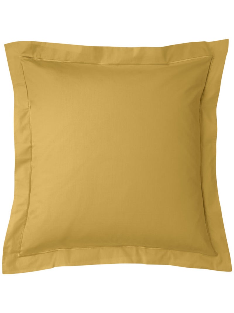 Parure de draps - Coton Pur - 100% Percale de coton peigné Orange - Kiabi