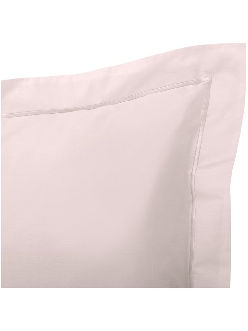 Parure de draps - Coton Pur - 100% Percale de coton peigné Rose - Kiabi