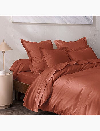 Parure de draps - Coton Pur - 100% Percale de coton peigné