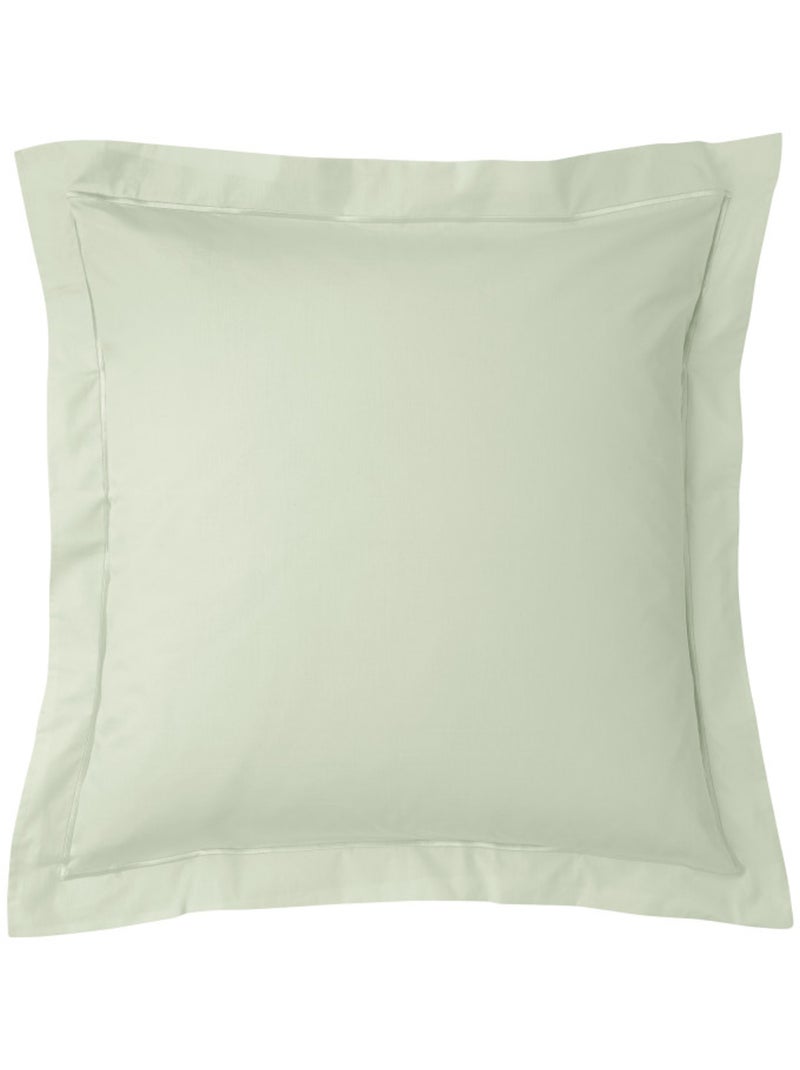 Parure de draps - Coton Pur - 100% Percale de coton peigné Vert d'eau - Kiabi