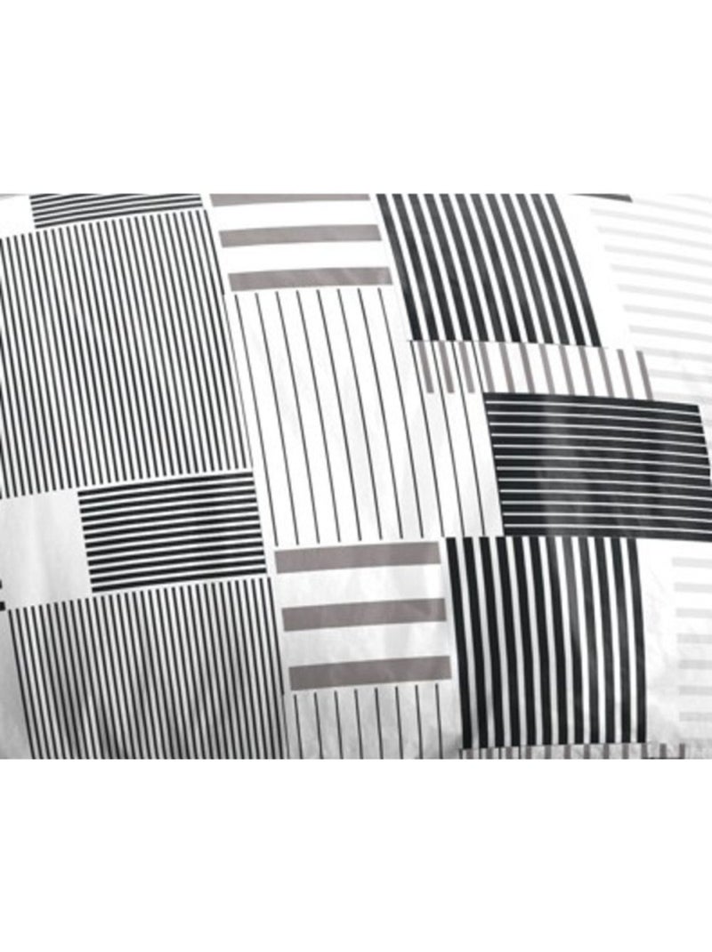 Parure de draps - Coton Pur - 100% Polyester Gris - Kiabi