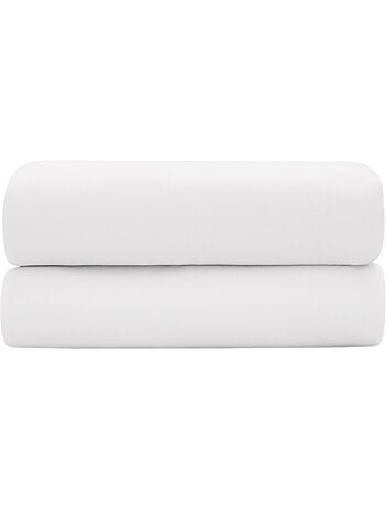 Parure de draps - Coton Pur - 100% Satin de coton Peigné" / 120 fils/cm²