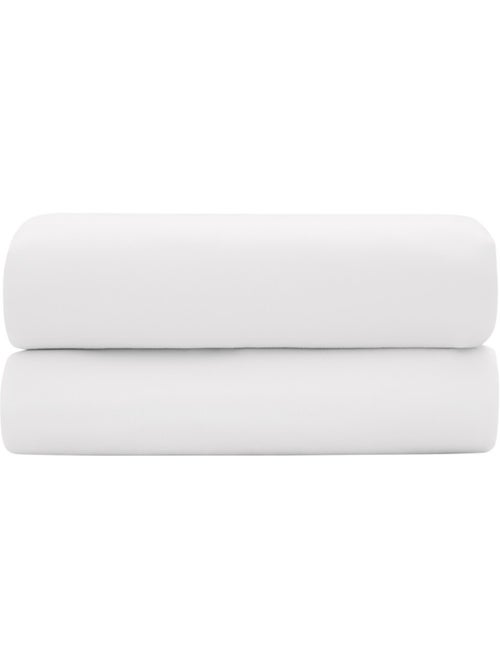 Parure de draps - Coton Pur - 100% Satin de coton Peigné" / 120 fils/cm² - Kiabi