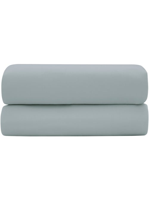 Parure de draps - Coton Pur - 100% Satin de coton Peigné" / 120 fils/cm² - Kiabi