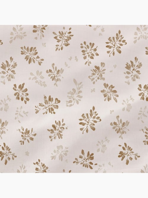 Parure de draps 100% coton à motif floral, taie d'oreiller incluse - Gamusi - Kiabi