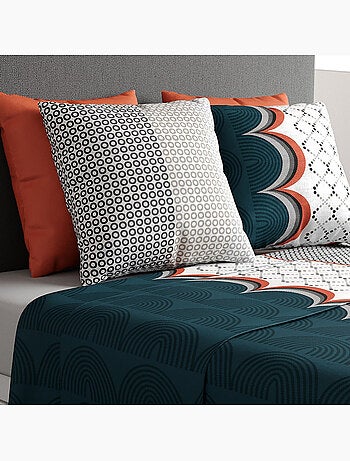 Parure de draps 100 % coton antan