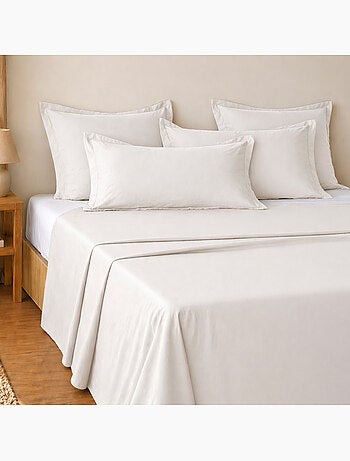Parure de draps 100 % coton essentiel