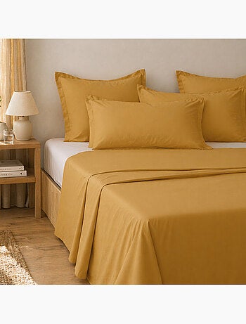 Parure de draps 100 % coton essentiel