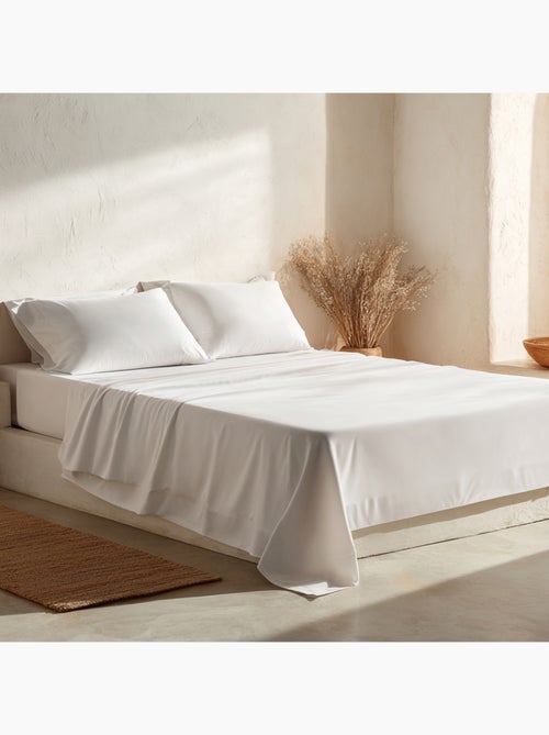 Parure de draps 100% coton, unie - Gamusi. - Kiabi Parure de draps 100% coton, unie - Gamusi. - Kiabi