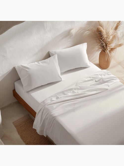 Parure de draps 100% coton, unie - Gamusi. - Kiabi Parure de draps 100% coton, unie - Gamusi. - Kiabi