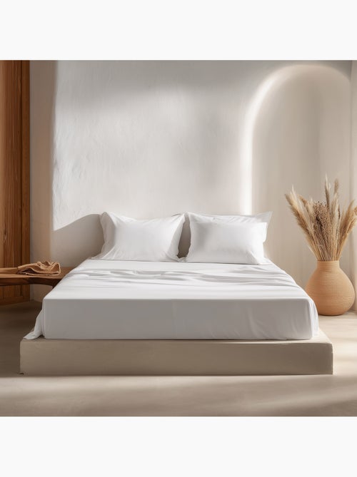 Parure de draps 100% coton, unie - Gamusi. - Kiabi Parure de draps 100% coton, unie - Gamusi. - Kiabi
