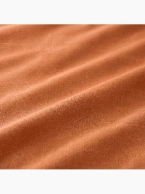 Parure de draps 100% coton, unie - Gamusi. - Kiabi