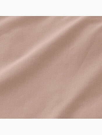 Parure de draps 100% coton, unie - Gamusi.