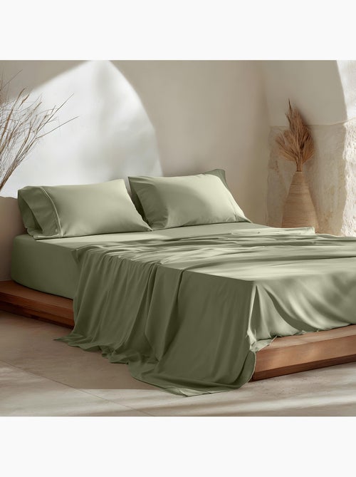 Parure de draps 100% coton, unie - Gamusi. - Kiabi Parure de draps 100% coton, unie - Gamusi. - Kiabi