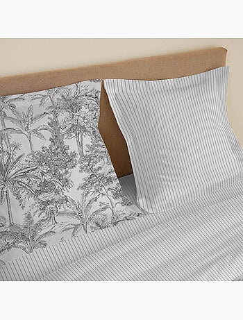 Parure de draps 4 pièces – 100% coton – 57 fils/cm² – ADAMA