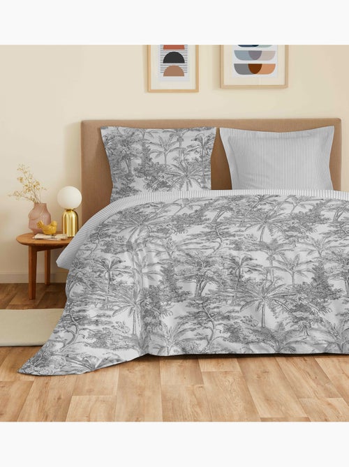 Parure de draps 4 pièces – 100% coton – 57 fils/cm² – ADAMA - Kiabi Parure de draps 4 pièces – 100% coton – 57 fils/cm² – ADAMA - Kiabi