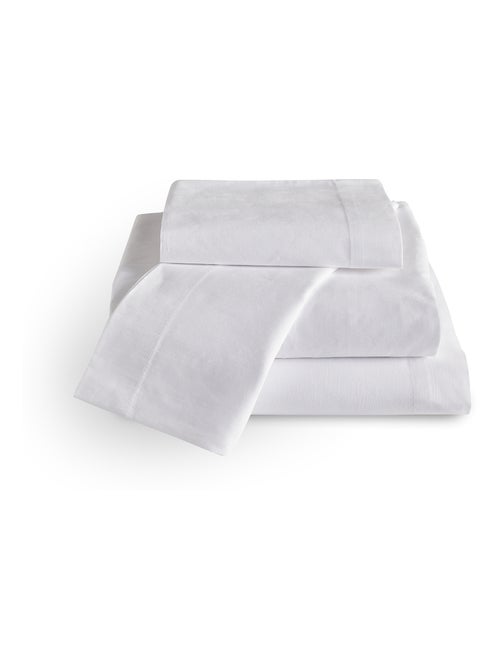Parure de draps en satin 100 % coton, 300 fils - Kiabi