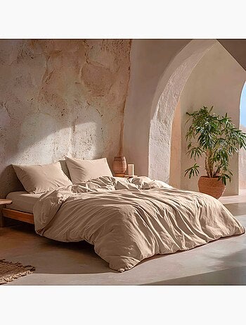 Parure de housse de couette avec une ou deux taies d'oreiller – 100% coton - Gamusi.