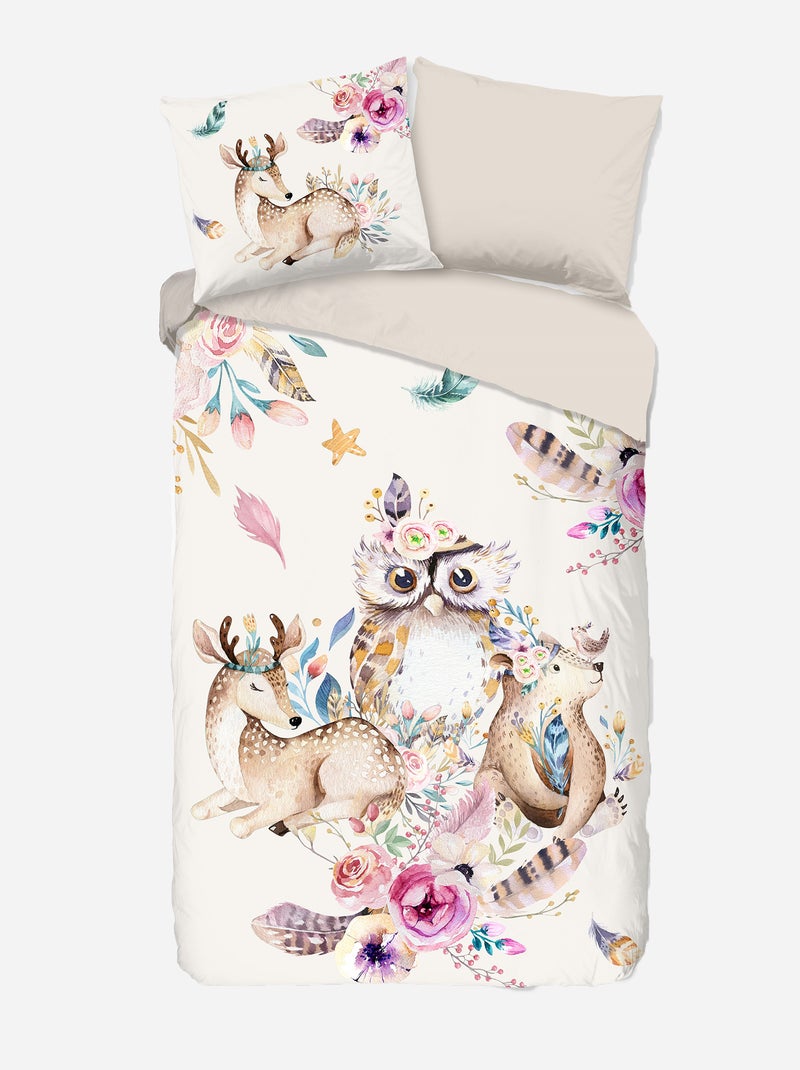 Parure de lit - 1 personne blanc - Kiabi