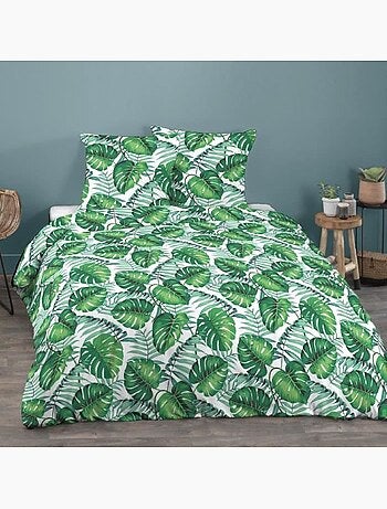 Parure de lit - cote deco - ibana - 100% coton - 240x220 cm - certifiée oeko-tex