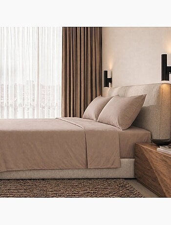 Parure de lit - Coton percale 200 fils - The White Stone