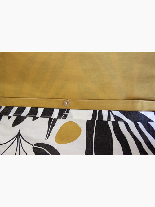 Parure de lit - design graphique - 240x220 / noir - Kiabi Parure de lit - design graphique - 240x220 / noir - Kiabi