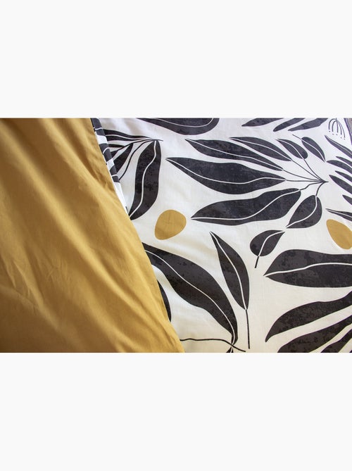 Parure de lit - design graphique - 240x220 / noir - Kiabi Parure de lit - design graphique - 240x220 / noir - Kiabi