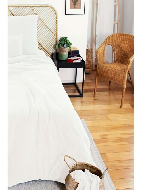 Parure de lit - Double gaze de coton - Kiabi