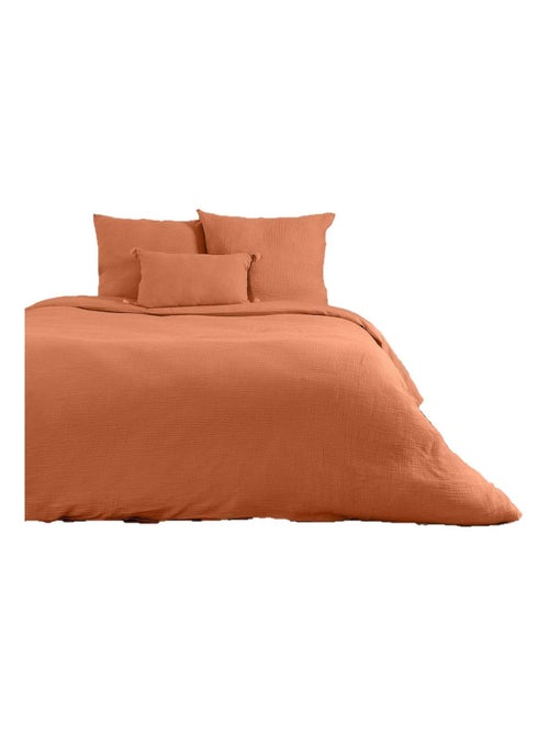 Parure de lit - Double gaze de coton - Kiabi