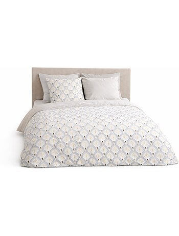 PARURE DE LIT - ÉLÉGANCE NATURELLE & CONFORT AU QUOTIDIEN - 240x220 / Beige