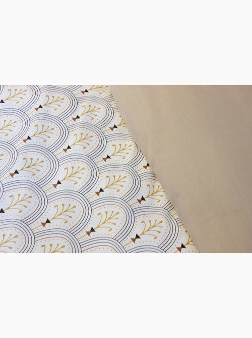 Parure de lit - élégance naturelle & confort au quotidien - 240x220 / beige - Kiabi Parure de lit - élégance naturelle & confort au quotidien - 240x220 / beige - Kiabi