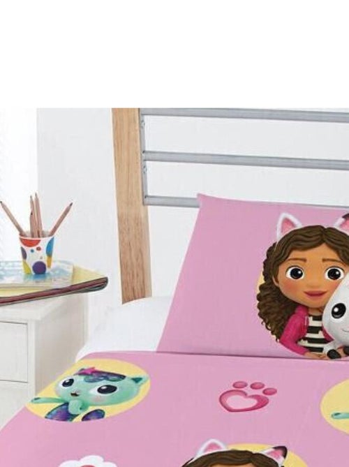 Parure de lit - Gabby Et La Maison Magique - 120 cm x 150 cm - Kiabi