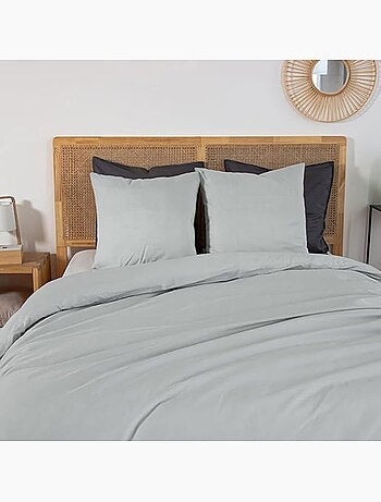 Parure de lit percale coton - 3 pièces