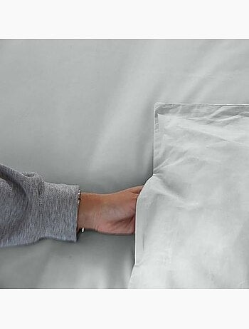 Parure de lit percale coton - 3 pièces