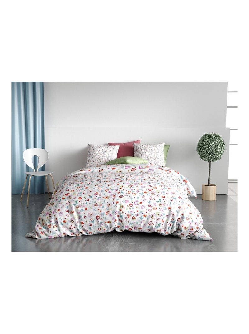 Parure de lit - Housse de couette 100% Polyester 60 gsm Liberty Multicolore - Kiabi