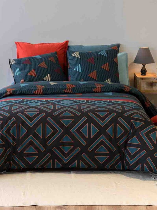 Parure de lit - housse de couette Coton 57 fils Holi - Kiabi