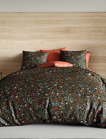 Parure de lit - housse de couette réversible Percale de Coton Bogota