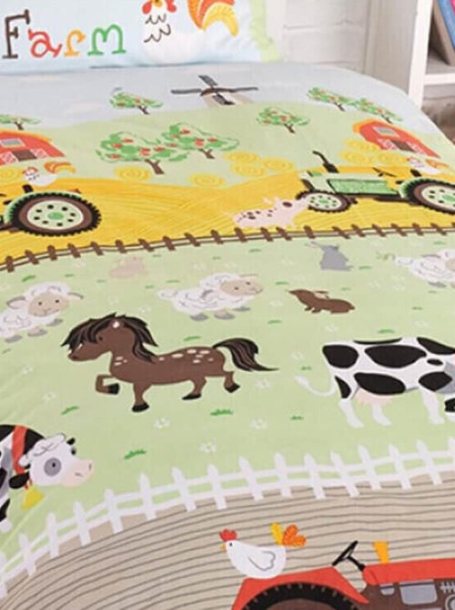 Parure de lit - La ferme 135 cm x 200 cm - Kiabi