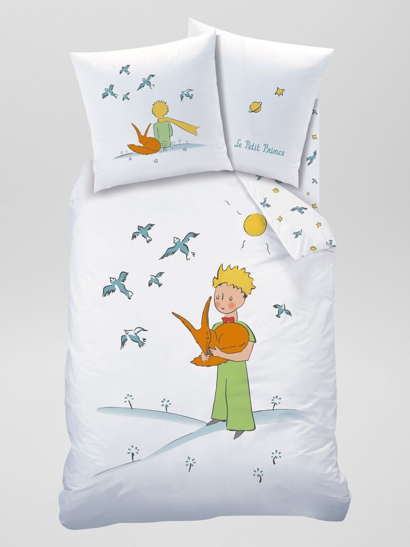 Parure de lit - 'Le Petit Prince' - 1 personne Blanc - Kiabi
