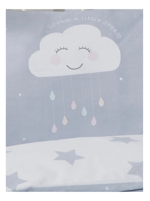 Parure de lit - nuage content - 135 cm x 200 cm - Kiabi