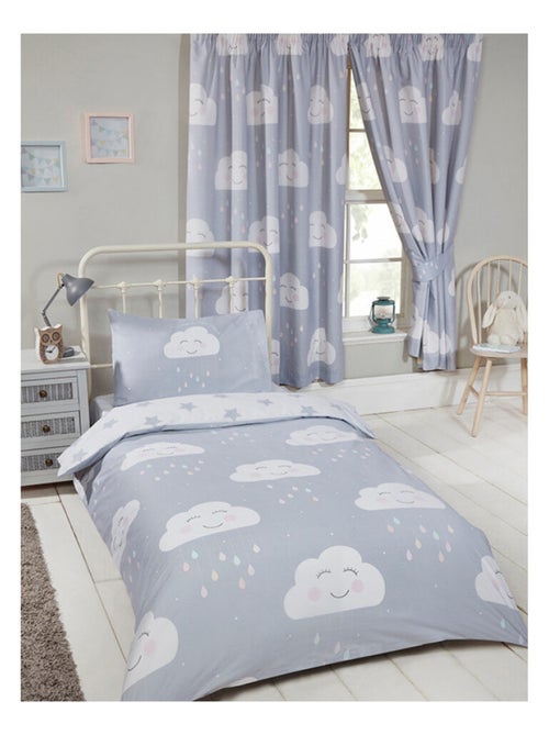 Parure de lit - nuage content - 135 cm x 200 cm - Kiabi