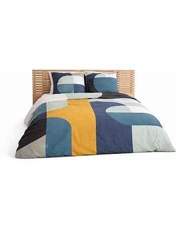 PARURE DE LIT - STYLE MODERNE & ÉNERGIE LUMINEUSE - 240x220 / Bleu