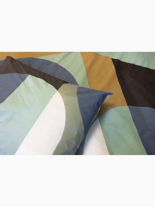 Parure de lit - style moderne & énergie lumineuse - 240x220 / bleu - Kiabi Parure de lit - style moderne & énergie lumineuse - 240x220 / bleu - Kiabi